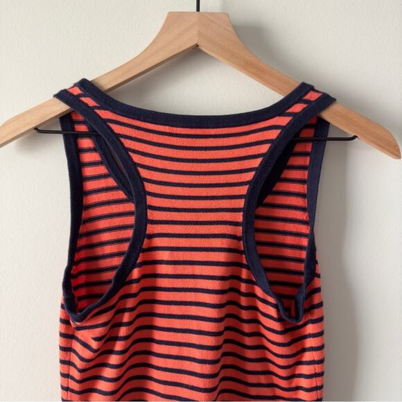 Lilly Pulitzer 100% cotton Knit Mini dress retro striped sleeveless Racerback S - Picture 6 of 10